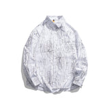 Men Shacket Long Sleeve Autumn Shirt Autumn Personality Fashion Shirt Men