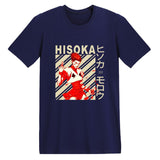 Anime TShirts Aesthetic Men's Shirt Anime Print Fashion Short Sleeve T-shirt Men's Clothing