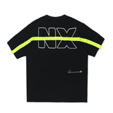 Men T Shirt Summer Casual Casual Tops Men's Vintage Men's round Neck Short Sleeve Casual Loose Contrast Ribbon Embroidery T-shirt