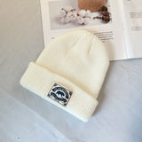 Mens Beanies Autumn Winter Retro Skullcap Chinese Landlord Hat Hip-Hop Street Trendy Men Girl's Cap