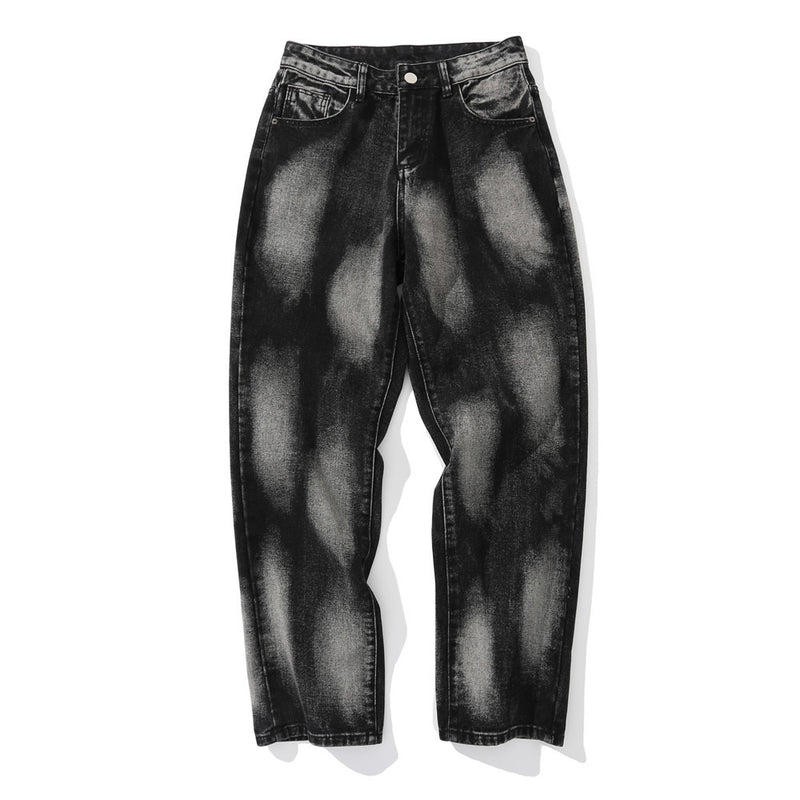 Jeans Men's Baggy Straight Trousers plus Size Retro Sports Trousers Casual Trousers Men's Clothing Men Jeans