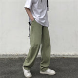 Harajuku Clothing Men Classic Retro Pants Straight Leg Pant Jeans Men Loose Cotton Trousers Casual Straight Pants