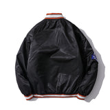 Men Fall Outfits Baseball Uniform Autumn and Winter Pilot Jacket Loose
