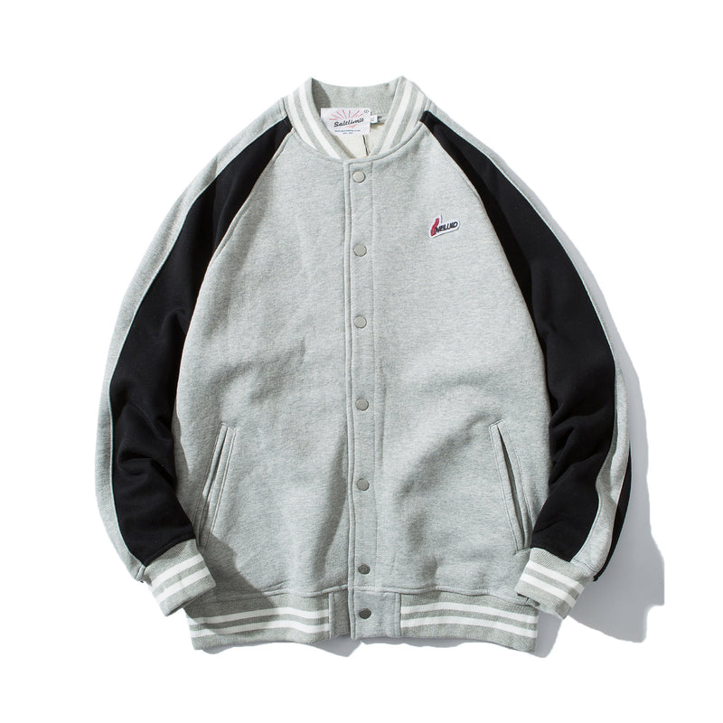 Men's Spring Baseball Uniform plus Size Retro Sports Teen Fashion Brand Jacket Loose Versatile Coat Men's Jacket