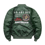 Varsity Jacket for Men Baseball Jackets Men's Embroidered Baseball Uniform Jacket