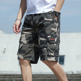 Men Cargo Shorts Sports Shorts Men's Summer Workwear Casual Cropped Pants Loose Trendy Breathable Youth Pants