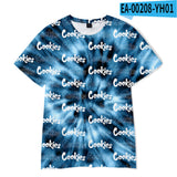 Cookies Shirt Cookies 3D Printed Fashion Casual Short Sleeve T-shirt
