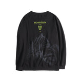 Men plus Size Sweatshirt Autumn Winter Sweater Personalized Printed Men's Casual Pullover plus Size Sweater