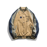 Varsity Jacket for Men Baseball Jackets Spring Men's Coat Stitching Youth Street Fashion Jacket