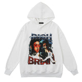 Men's Fall Outfits Printed Sweater Men's and Women's Oversize Loose Street Top