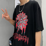 Harajuku Clothing Men's Tshirt Classic Retro Shirts Summer Printed Men's and Women's Hip Hop T-shirt Tops