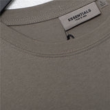 Fog Essentials Long Sleeve round Neck Sweatshirt Double Line Stereo Glue Lettered Casual Long Sleeve
