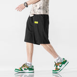 Men Cargo Shorts Summer Retro Street Trend Corduroy Breathable Shorts Loose Beach Pants Men