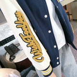 Varsity Jacket for Men Baseball Jackets Spring Cartoon Jacket Coat