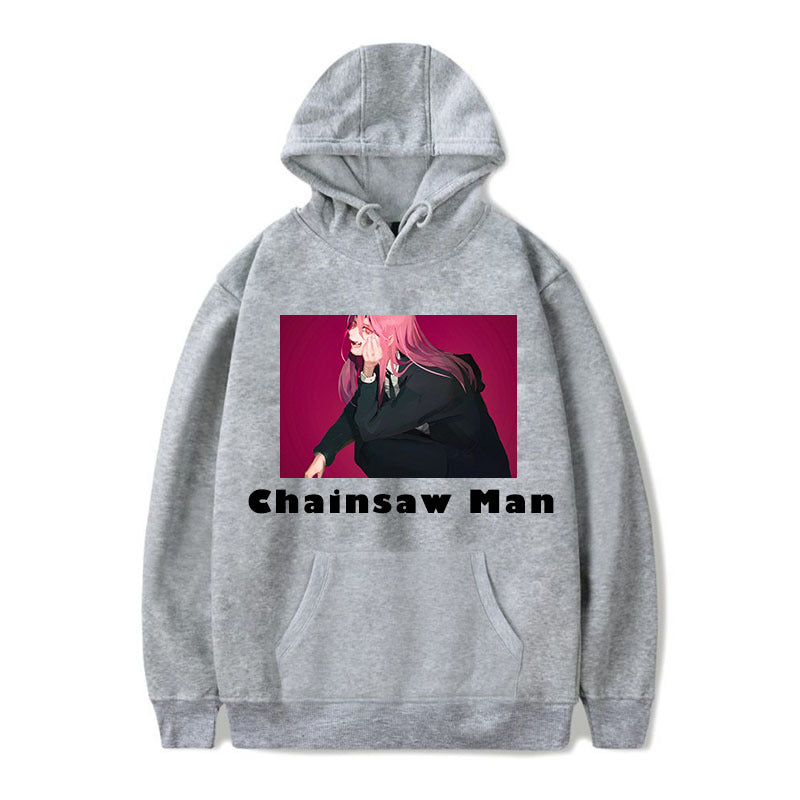 Chainsaw Man Hoodie Anime Chainsaw Man Pawa