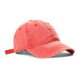 Joe Goldberg Hats Female Peaked Cap Soft Top Washed Solid Color Baseball Cap Cowboy Hat