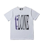 V Lone T Shirt Miami Limited Flame Large V Short Sleeve T-shirt Tee Men and Women