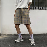Harajuku Clothing Men's Casual Shorts Summer Retro Casual Pants Men and Women Sports