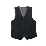 Tuxedo Vests Autumn and Winter Suit Vest Men's Retro Style Slim Fit Leisure Professional Formal Suit Vest Fashion