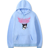 Kuromi Hoodie Cute Printed Hoodie Autumn Winter Sweater
