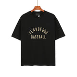 Fog T Shirt Baseball Trendy Loose Short Sleeve Tshirt fear of god