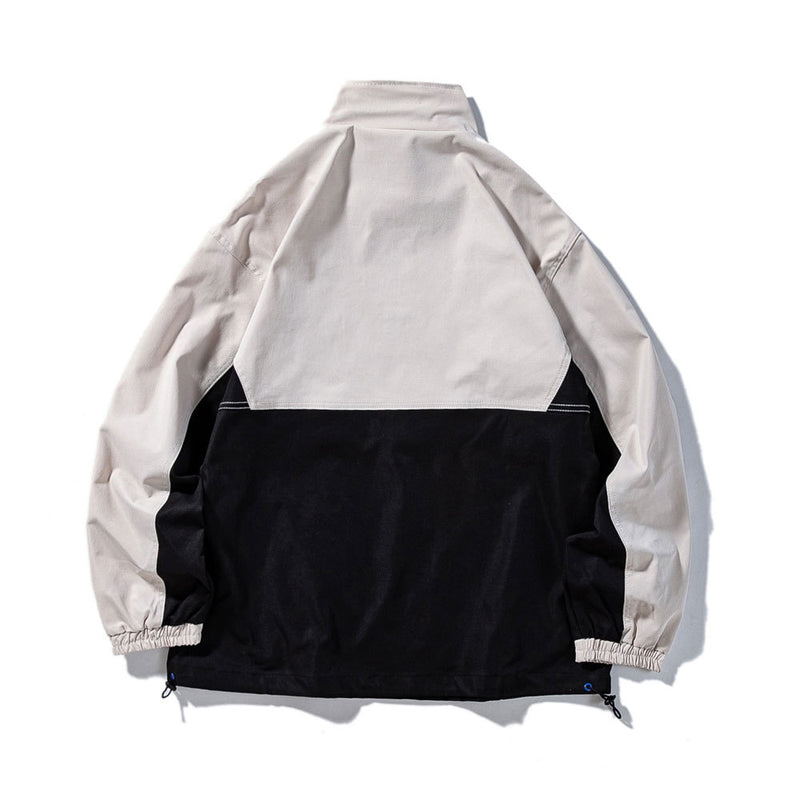 Men's Spring Jacket Men's plus Size Retro Sports Pullover Outdoor Jacket Coat Casual Top Men Shacket