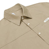 Men Shacket Long Sleeve Autumn Shirt Autumn Simple Solid Color Loose Long Sleeves Shirt for Men