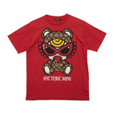 A Ape Print for Kids T Shirt Bottoming round Neck Cotton Small and Older Children's Short Sleeve T-shirt