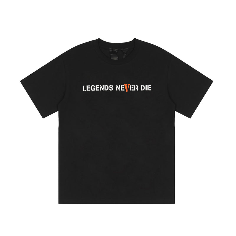 Juice WRLD Vlone Shirt Printed Loose Half Sleeve