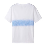 Amiri T Shirt Color Ink Splash Paint Lettered Casual Round Neck