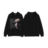 Men Fall Outfits Hooded Sweater Niche Couple Loose Top