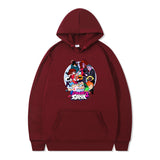 Maroon Graphic Hoodie