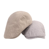 Scally Cap Cotton Linen Beret