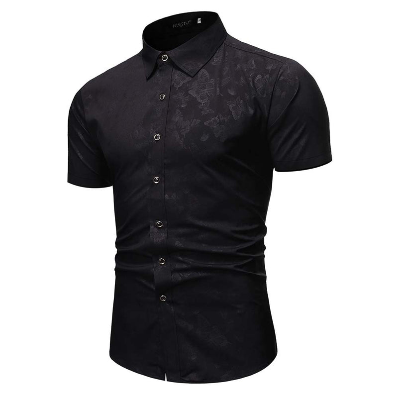 Men's Clothing Summer Short Sleeve Shirt Business Casual Large Size Men's Shirt Men Shirt
