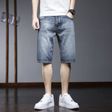 Men Jean Shorts Denim Shorts Men's Summer Ripped Fashion Brand Fashionable Fifth Pants Men's Casual Pants