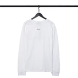 Fog Essentials Long Sleeve round Neck Sweatshirt Double Line Stereo Glue Lettered Casual Long Sleeve