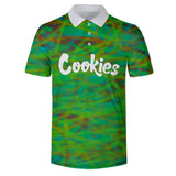 Cookies Shirt 3D Digital Printing Lapel T-shirt