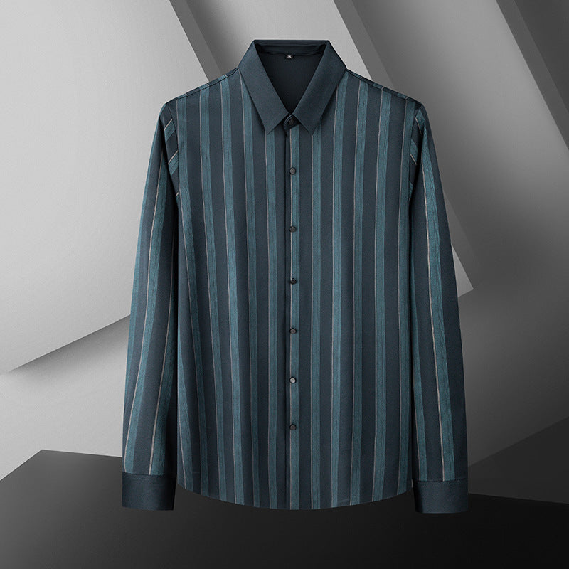 Maroon Colour Shirt Stripes