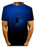 3D T Shirt Dark Spider Print