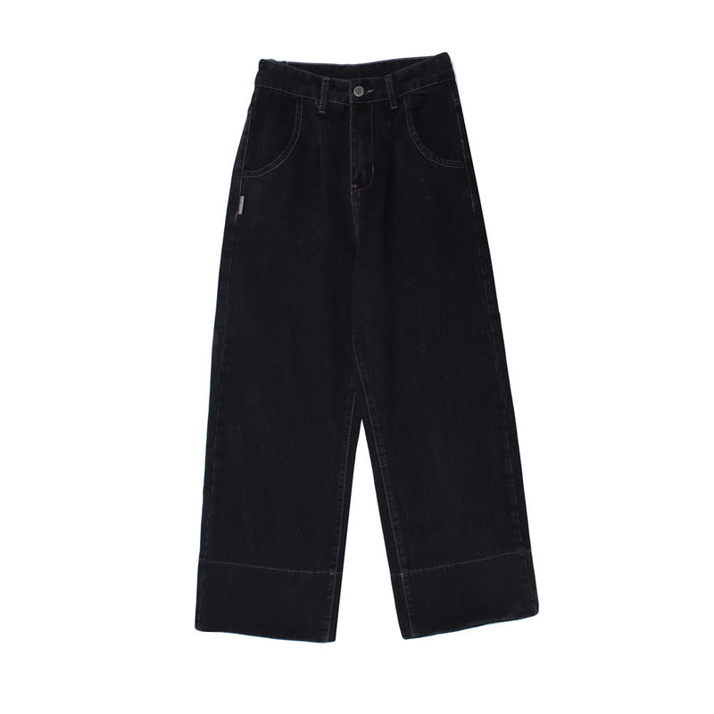 Solid Color Jeans Men's plus Size Retro Sports Trousers Casual Trousers Men Jeans