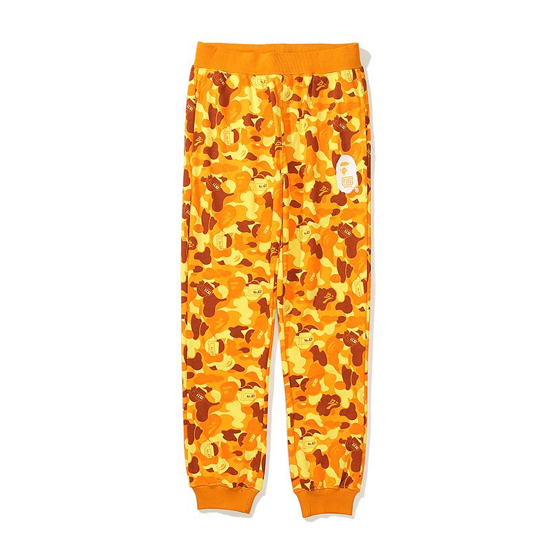 A Ape Print Pant Summer Hip Hop Loose Casual Sweatpants Men's and Women's Printed Trousers