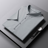 USPA Shirts Short Sleeve plus Size Shirt Men's Business Shirt Polo Shirt