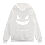 Maroon Graphic Hoodie Print