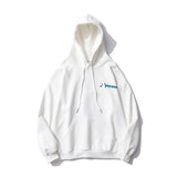 Mens Fall Outfits Spring and Autumn Loose Alphabet Embroidery Student Top