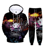 Anime Hoodie Hoodies Pullover Cosplay Costume Sweater Autumn and Winter Hooded Sweatshirt and Sweatpants Men