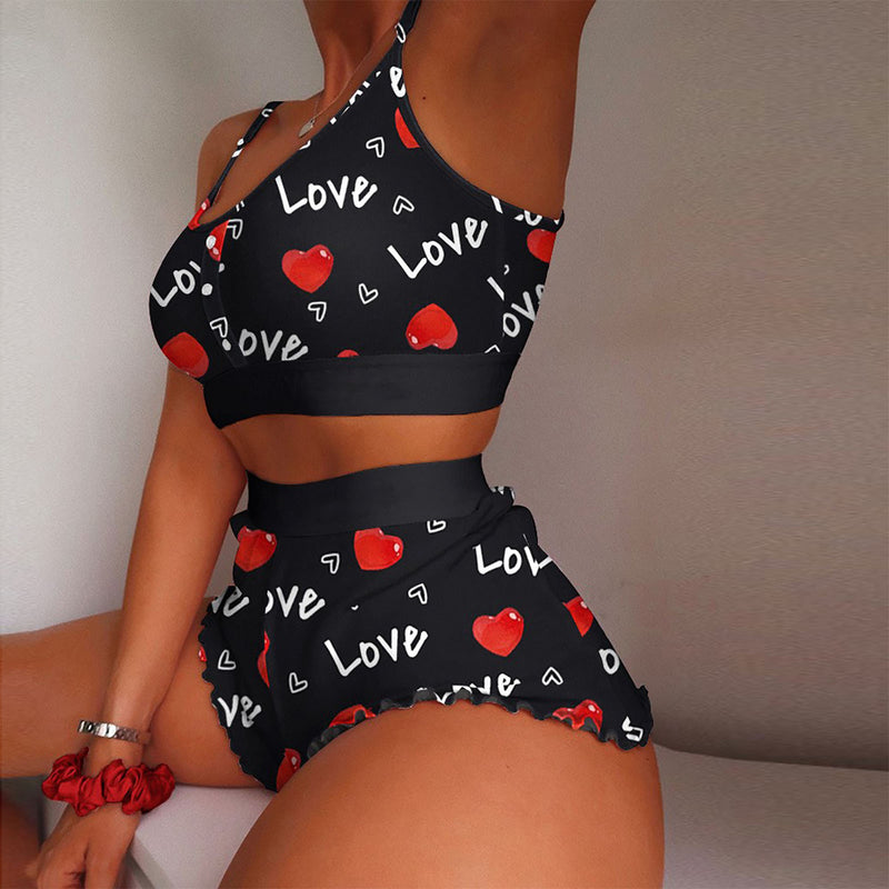Valentine's Day Outfits Spring and Summer Women's Clothing Fashion Short Sexy
