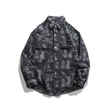 Men Shacket Long Sleeve Autumn Shirt Autumn Fashion Shirt Men