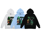 Men Fall Outfits Vintage Portrait Hoodie Men