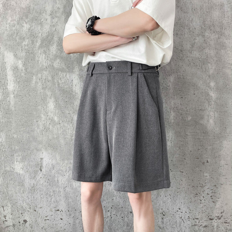 Men's Bermuda Shorts Quality Casual Shorts Men's Suit Shorts