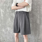 Men's Bermuda Shorts Quality Casual Shorts Men's Suit Shorts